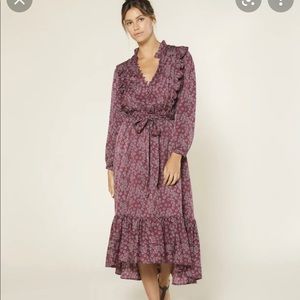 Outerknown Srartdust Dress XS Hemp Silk Organic